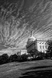 United States Capitol Building. Artwork by Damion Brandon.